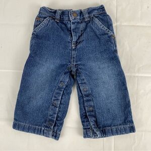 Vintage Nevada Blue Carpenter lined Denim Wide Leg Jeans Size 18lbs